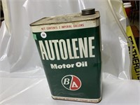 BA - 2 gallon Autolene Motor Oil Can