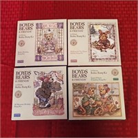 Lot of Boyds Bears Rubber Stamp Collection