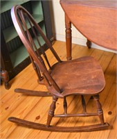 Vintage Small Rocking Chair
