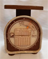 Vintage Tin Mail Scale - Made in 1976
