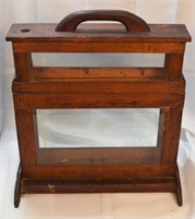 Rare Early  Wooden Bee Hive Carrier