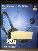 INSIGNIA CHAT HEADSET FOR PS4