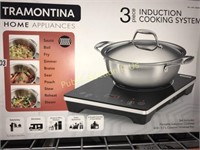 TRAMONTINA $179 RETAIL INDUCTION COOKING SYSTEM