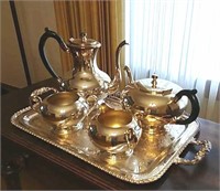 FR- William Rogers Tea & Coffee Set