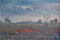 Jack Absalom, 'The homestead, Flinders Ranges',