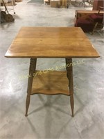2ft by 2ft wooden side table