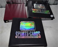 3 Binders 1990's Nascar Collector cards including