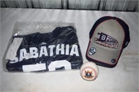 New York Yankees sz L t-shirt Sabathia, Detroit Ti
