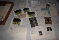 Huge Collection MLB autographs mainly 1970's and 1