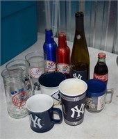 Yankees drink ware ephemera