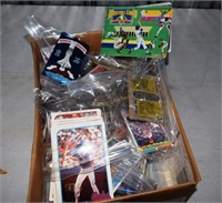 Box of assorted Mid 80's-Early 90's Sports collect