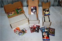 3 Boxes NFL and assorted cards including Topps fin