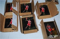 Grouping of Oversize Upper Deck Chicago Bulls Mich
