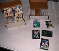 2 Boxes of Football Collector cards including 92 P