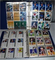 2 Binders of baseball cards including Ken Griffey,