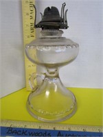 Vintage Jelly bean finger oil lamp