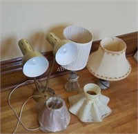 B2- 3 Assorted Table Lamps