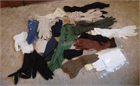 B2- Dressy Vintage Ladies 3/4 Length Gloves & More