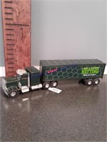 ERTL semi tractor & van trailer