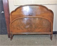 1920s Full Size Bedframe with Arched