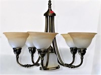 Metal Frame Ceiling Light Fixture with