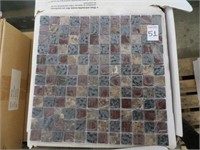 GLASS AND MARBLE MOSAIC TILES