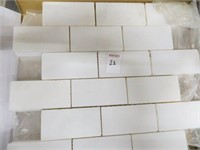 WHITE MARBLE 2 X 4 TILE