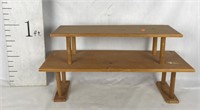 Small Wooden Desk/Table Shelf