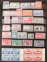 Canada Newfoundland Mint Stamp Collection
