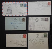 Canada 5 Stamps and Letters Collection