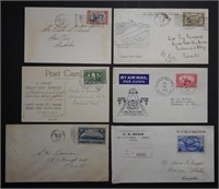 Canada 6 Stamps and Letters Collection