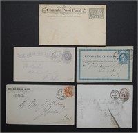 Canada Stamp, Letters and Postcards Collection