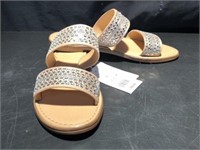 Kersha Embellished 2 Band Sandals (6) 9FA