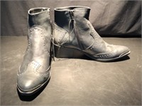 Sariah Black Studded Boots (8.5) 9FA