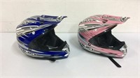 2 HJC Motorcycle Helmets T12C
