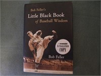 Bob Feller's Signed Book Hall of Famer U12C