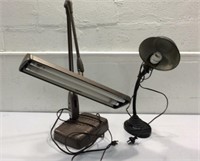 Pair of Vintage Task Table Lights K13A