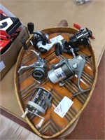 Choice between 5 bearing reels for  fishing poles