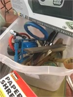 Box lot of misc tools