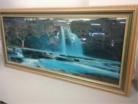 Electric photo of waterfall
