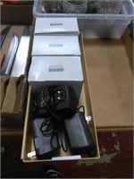 Box lot of chargers