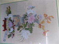 Print of Vase Flowers