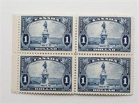 Canada $1 Block of 4 S/C #227 VF MNH