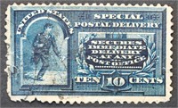USA 1894 10c S/C #E4 SD3 Line Under 10 Cents Speci