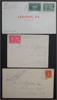 Canada 3 Stamp Covers