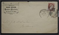 Canada Cover With Victoria Stamp