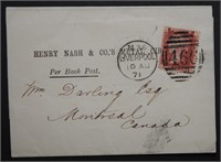 Great Britain 1871 Cover