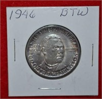 1946 Booker T. Washington Comm. Half Dollar