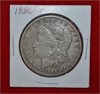 1886-O Morgan Silver Dollar