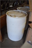 55 Gallon Plastic Barrel